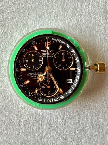 Mouvement quartz chrono - quartz,