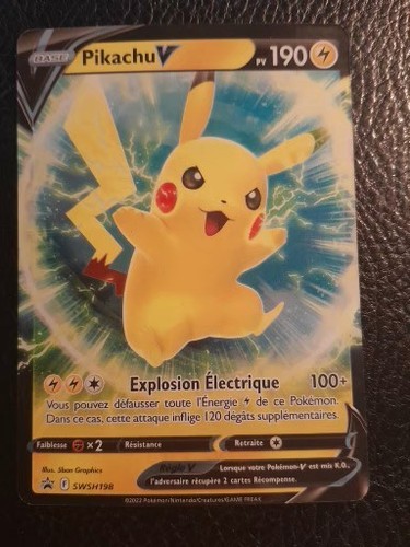 Carte pokémon pikachu ultra - pikachu,