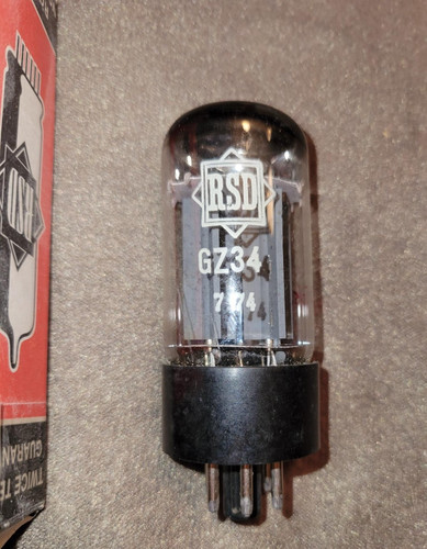 Lampe gz34 rsd test - lampe,