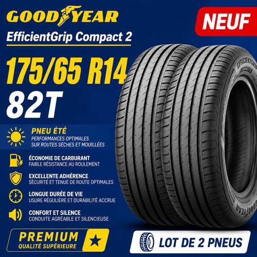 Lot pneus 175 65 - de, 2