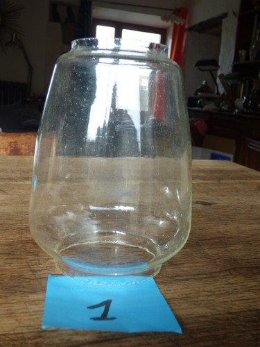 Globe verre pour lampe a - verre,