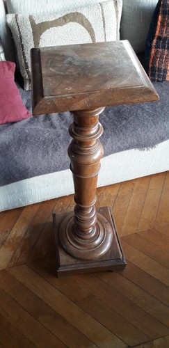 Colonne ancienne bois - ancienne, en