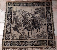 old aubusson tapestry hanging