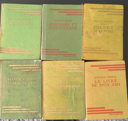 Hachette lot livres reliés - hachette,