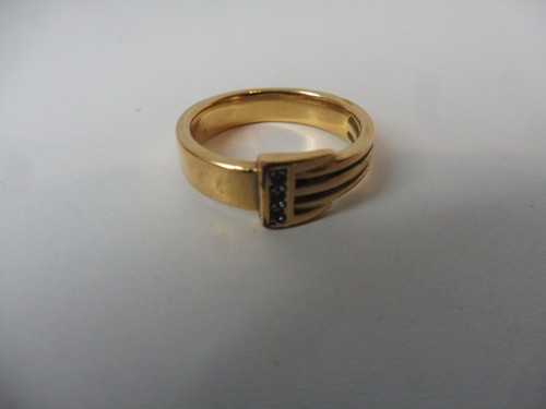 Bague dorée pierre lang - dorée,
