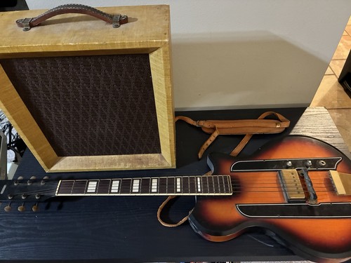 1958 airline valco guitar - 1958,