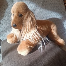 GRANDE PELUCHE CHIEN COCKER