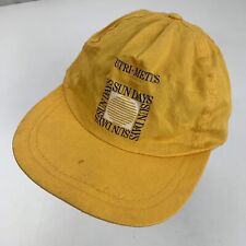 Nutri Metics Sun Days Ball Cap Hat Snapback Baseball