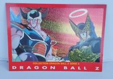 Carte prism Dragon Ball Z Serie Part 4 n 10 Card Panini Rouge red Rossa rare 🔵