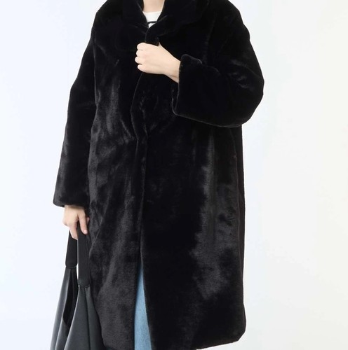 Manteau long fausse fourrure - long,,