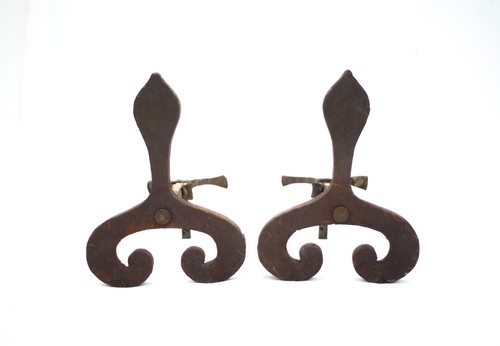 Chenets vintage paire - vintage,, de
