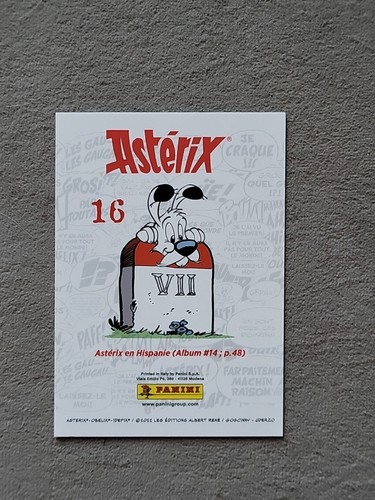 Carte panini asterix album - panini, l'album