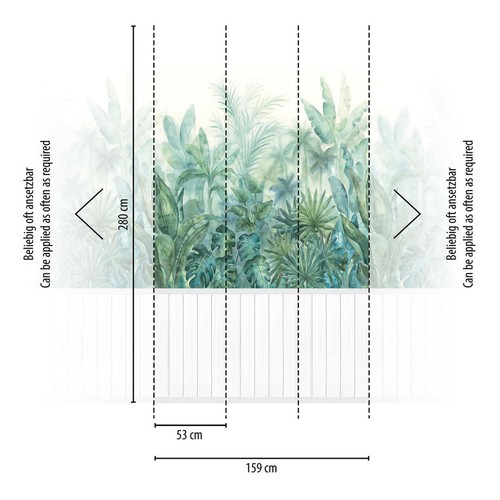 Bois lattes tropical plantes - &,