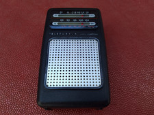 TELEFUNKEN Radio Transistor Mini Partner Vintage 1970's Pocket AM/FM Radio