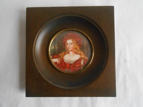 Ancienne peinture miniature