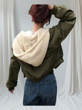 Veste kaki doublée sherpa