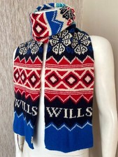 Écharpe Jack Wills À Deux Couches Fair Isle Feldon Neuve Avec Étiquette