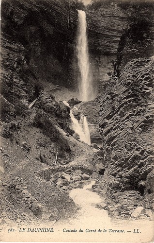 Dauphiné cascade du - cascade,