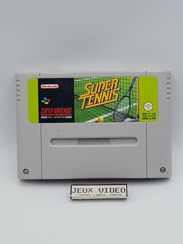 Super tennis - super, nintendo