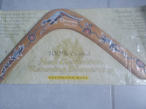 Boomerang australie fosters - boomerang,
