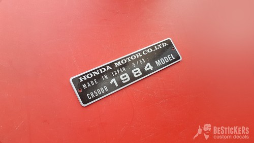 Honda cr500 500 1984 84 - cr,
