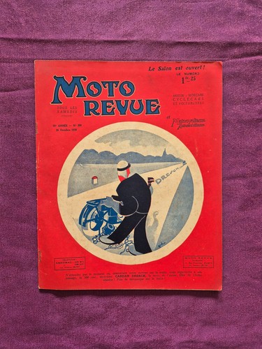 Moto revue 398 10 1930 - n°398, ;
