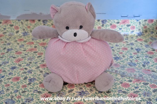 Doudou ours boule - doudou,