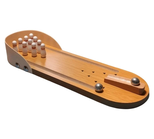 Bowling table bois jeu - table, en