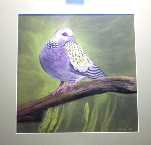 Pastel sec animalier - pastel, "