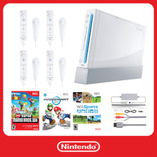 Official Nintendo Wii Game Console ~ Pick ~ Mario Kart, Wii Sports, Mario Bros.