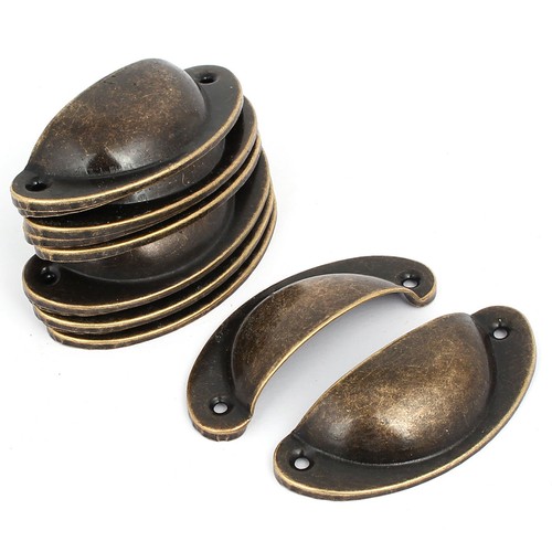 12pcs poignée coquille - 12pcs, fer