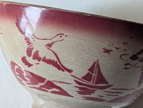 Bol ancien grande - , taille