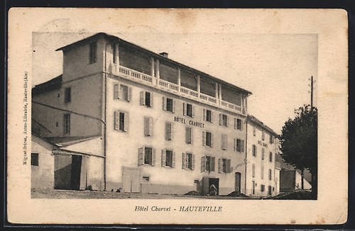 Cpa hauteville hotel charvet - cpa,