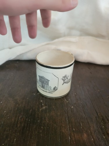 Ancienne tasse faïence fine - ancienne,