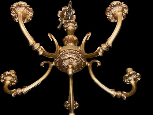 Lustre baroque bronze - baroque,