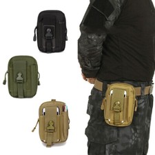 Molle Tactical Bag Ceinture Sac Étui Pour Téléphone Portable Militaire Pochette