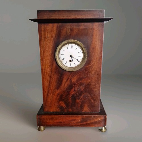 Pendule borne acajou - , paris
