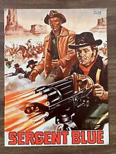 The Gatling Gun Guy Stockwell, Robert Fuller 1971 Danish Movie Program