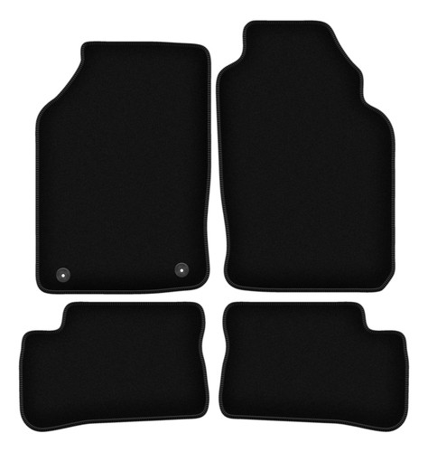 Tapis sol velours - tapis, noir