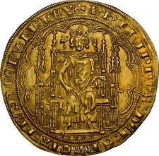 Coin - France - Philippe VI - Gold - Chaise d'or - NGC MS 63