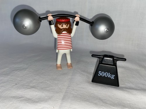 Playmobil haltérophile homme - playmobil,