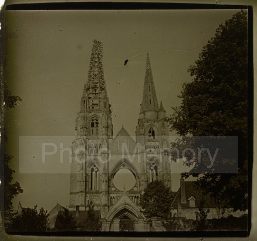 Soissons abbaye - soissons, :
