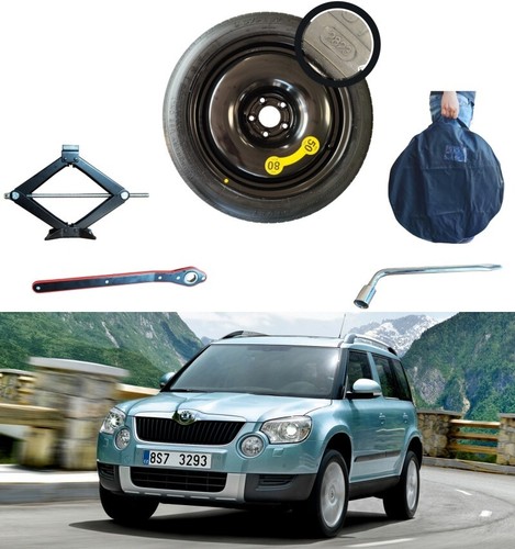Kit roue secours - roue, (galette)