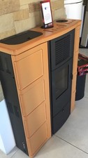 LISA PIAZZETTA -poêle Pellet Mince 9,9 kw PAR EUROCAMINO