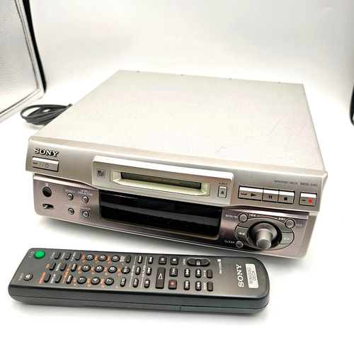 Sony mds s40 deck - sony, mds-s40