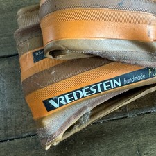 Vredestein Fortezza Handmade 700x23C Clincher Road Bike Tire Orange 23-622 Fold