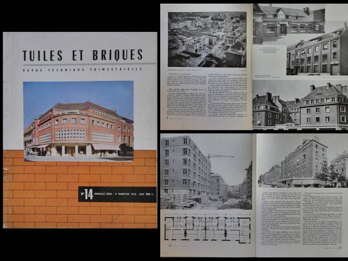 Tuiles briques 14 1953 - et,
