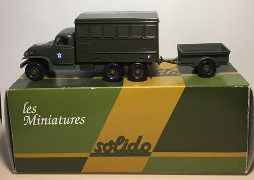 Solido militaire camion - militaire, gmc