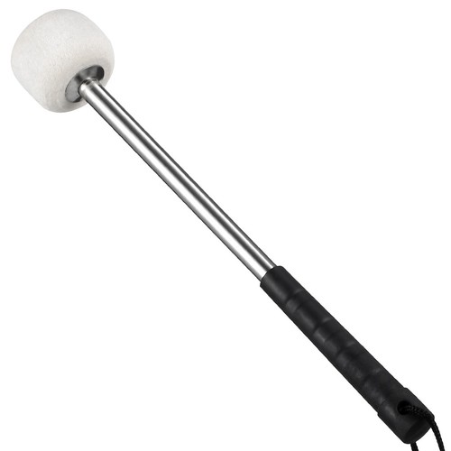 Drum mallet with wool - with,