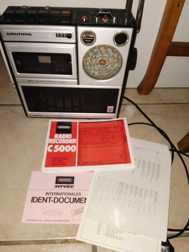 Radio ancienne grundig 5000 - radio, c